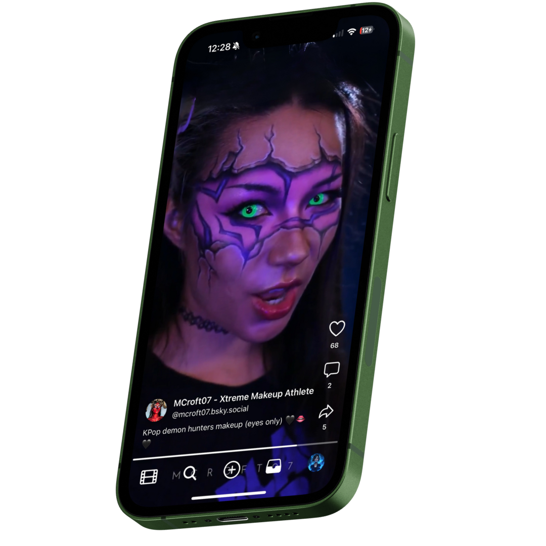 Skylight App on phone showing video feed